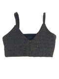 Top V Preto Lurex