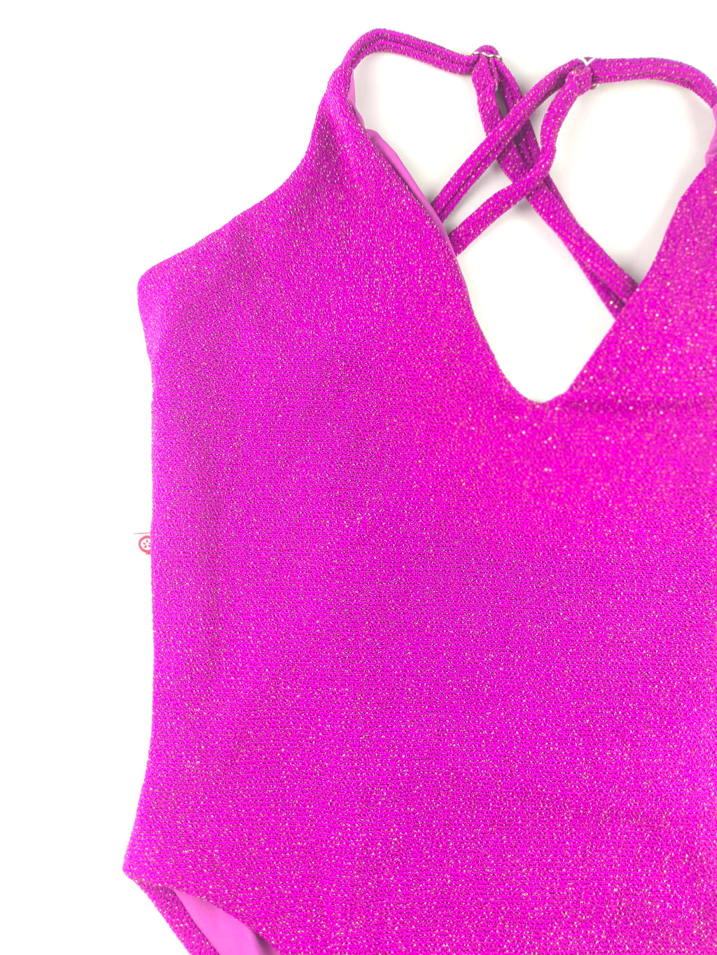 Body Fúcsia Lurex