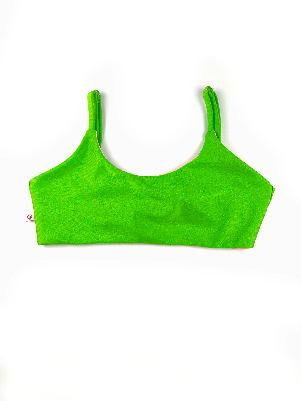 Top Dupla Face Verde Neon