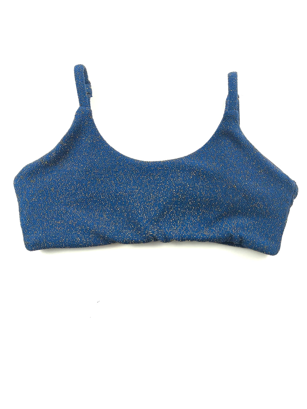 Top Básico Marinho Lurex