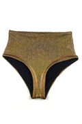 Hotpants Holográfica Dourada