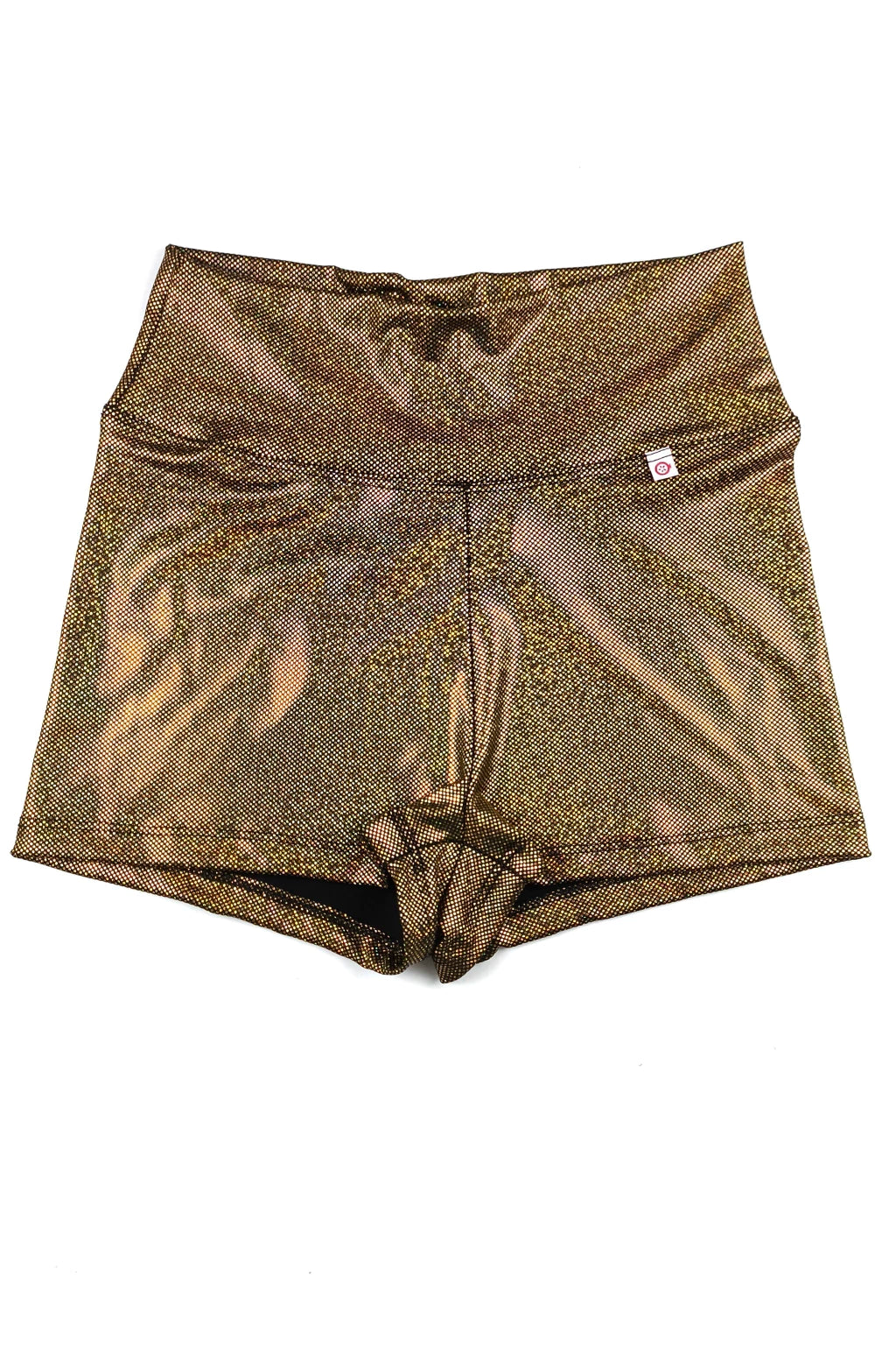 Short Holográfico Dourado