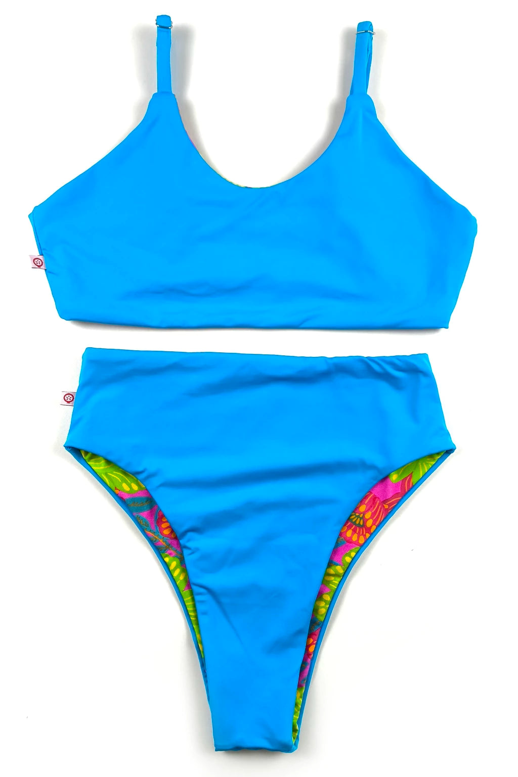 Conjunto Dupla Face Azul