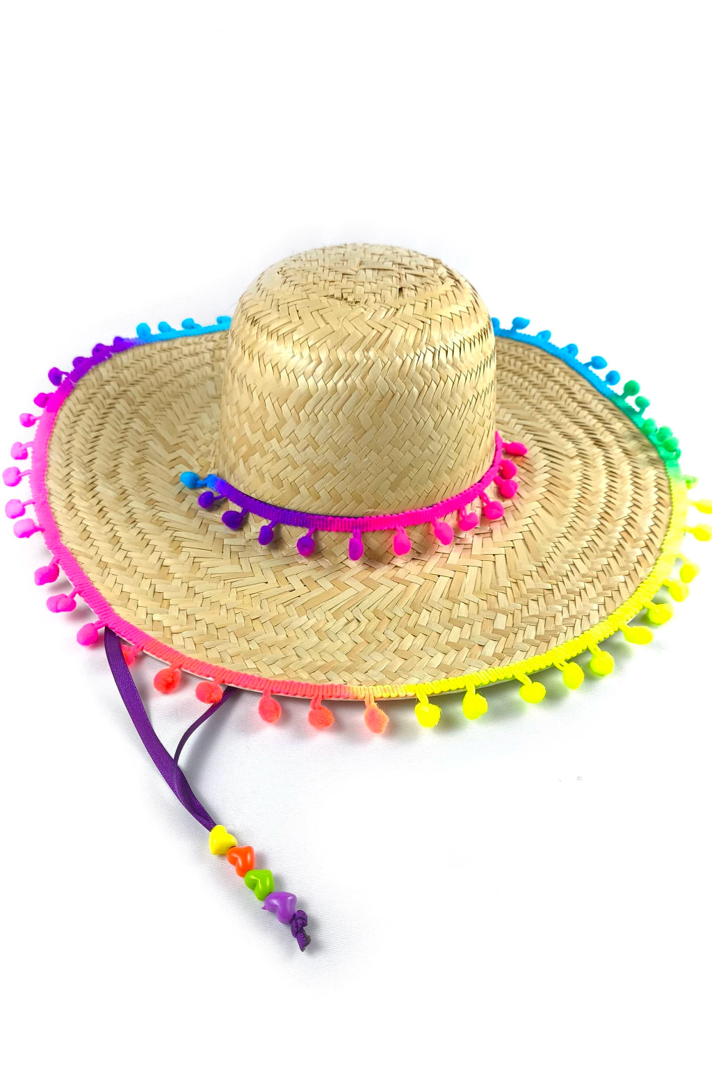 Chapéu Palha Pompom